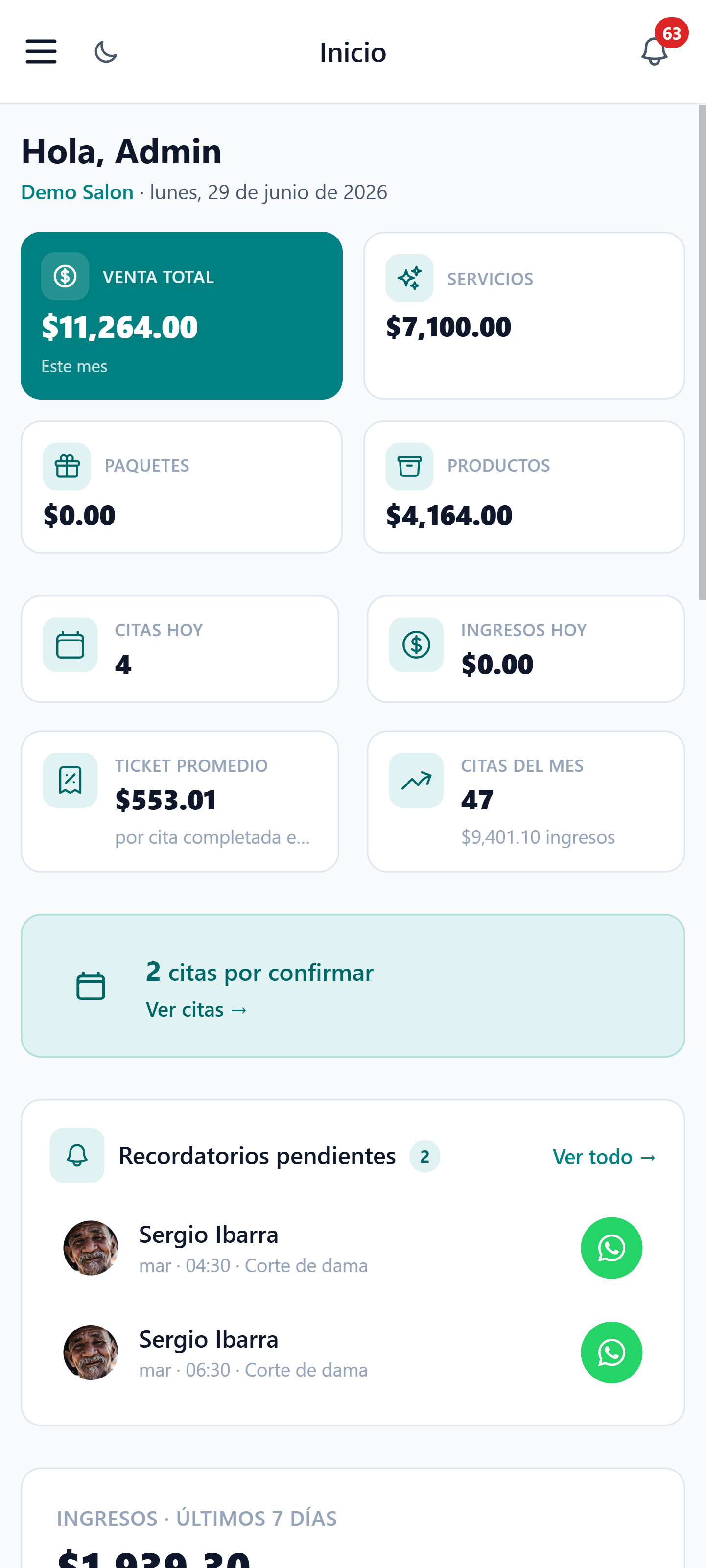 Dashboard